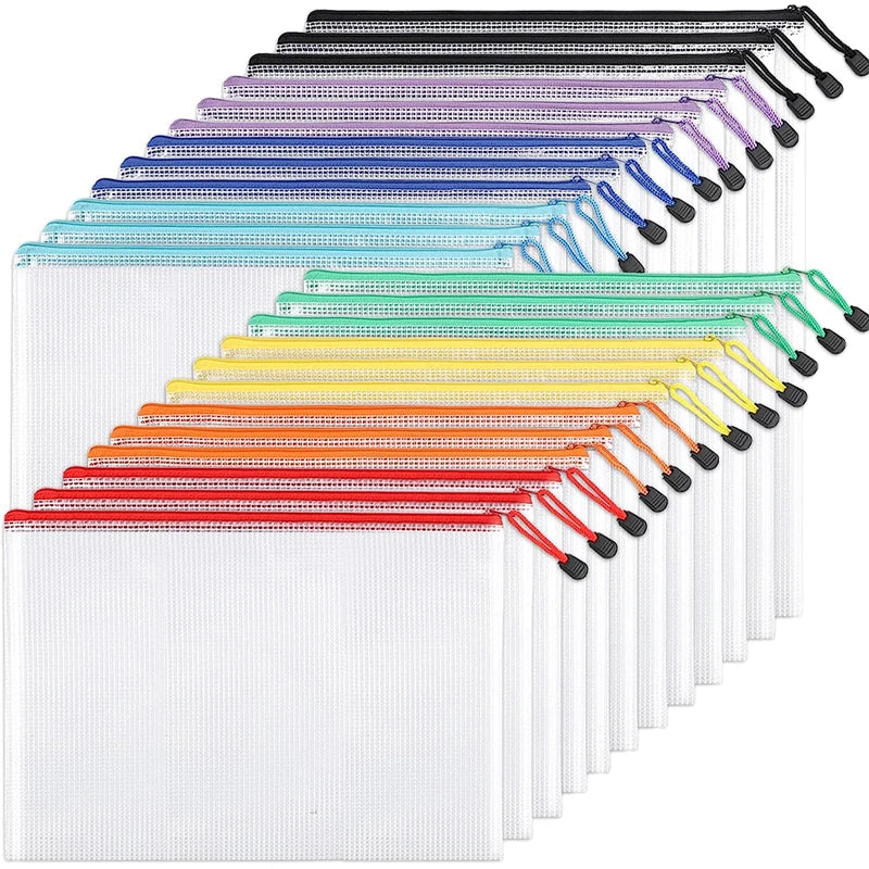 Mesh Zipper Storage Bag
